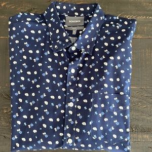 Bonobos floral print button down size XL Slim